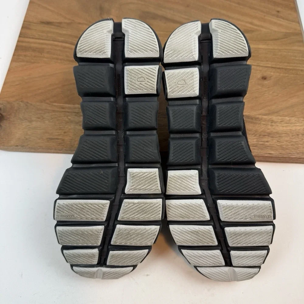 Womens On Cloud X3 Black Mesh Athletic Gym Running Sneakers Shoes Size 9 M EUC - Picture 7 of 8